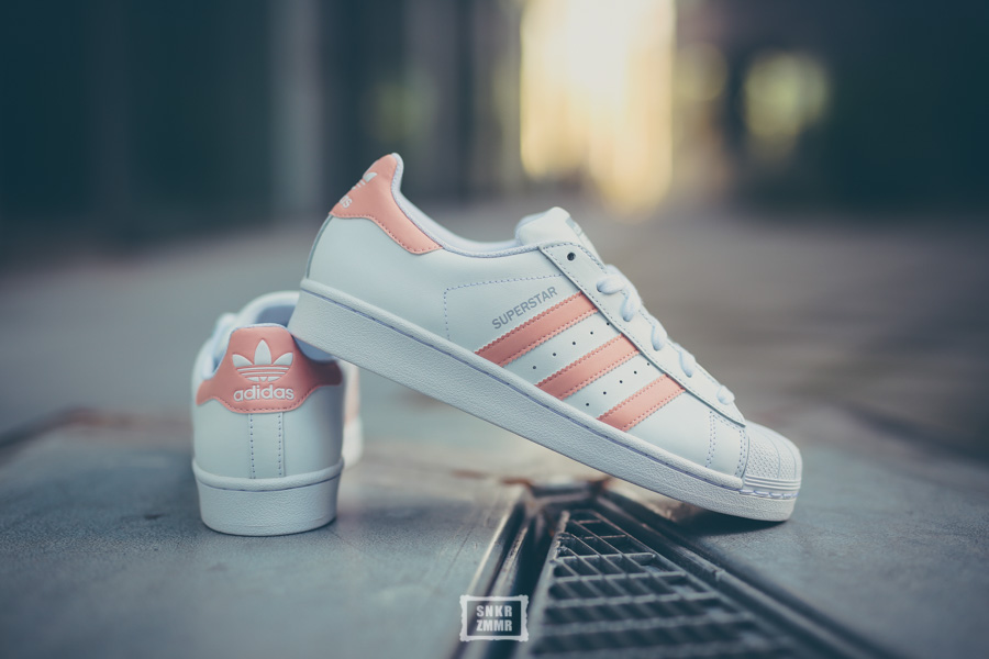 adidas superstar hellrosa streifen