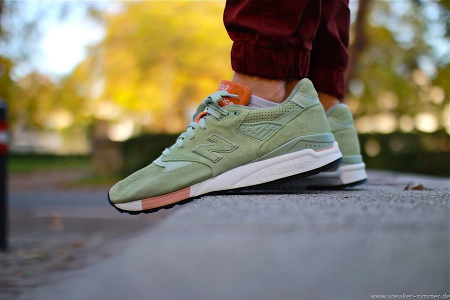 Sneaker Zimmer Tannery x New Balance 40th Anniversary Smells like Minze