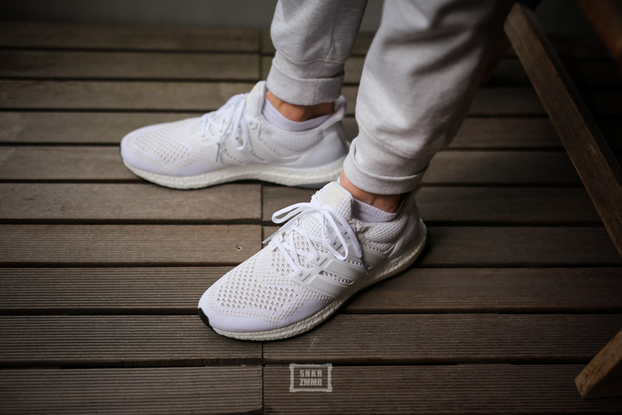 Sneaker Zimmer adidas Ultra Boost All White Key City Pack Be white live white
