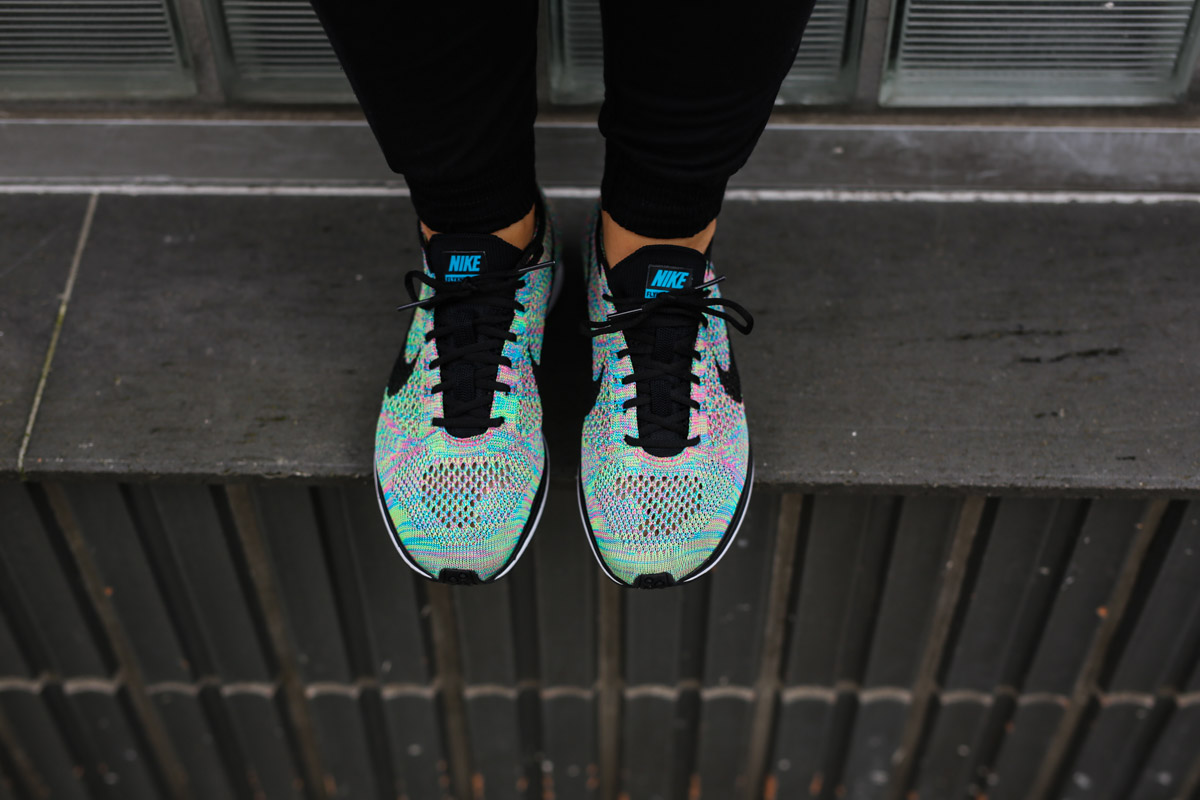 Sneaker Zimmer Sneaker Nike Flyknit Racer Multicolor Foot Locker