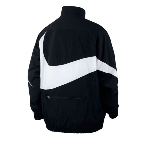 nsw swoosh woven halfzip jacket