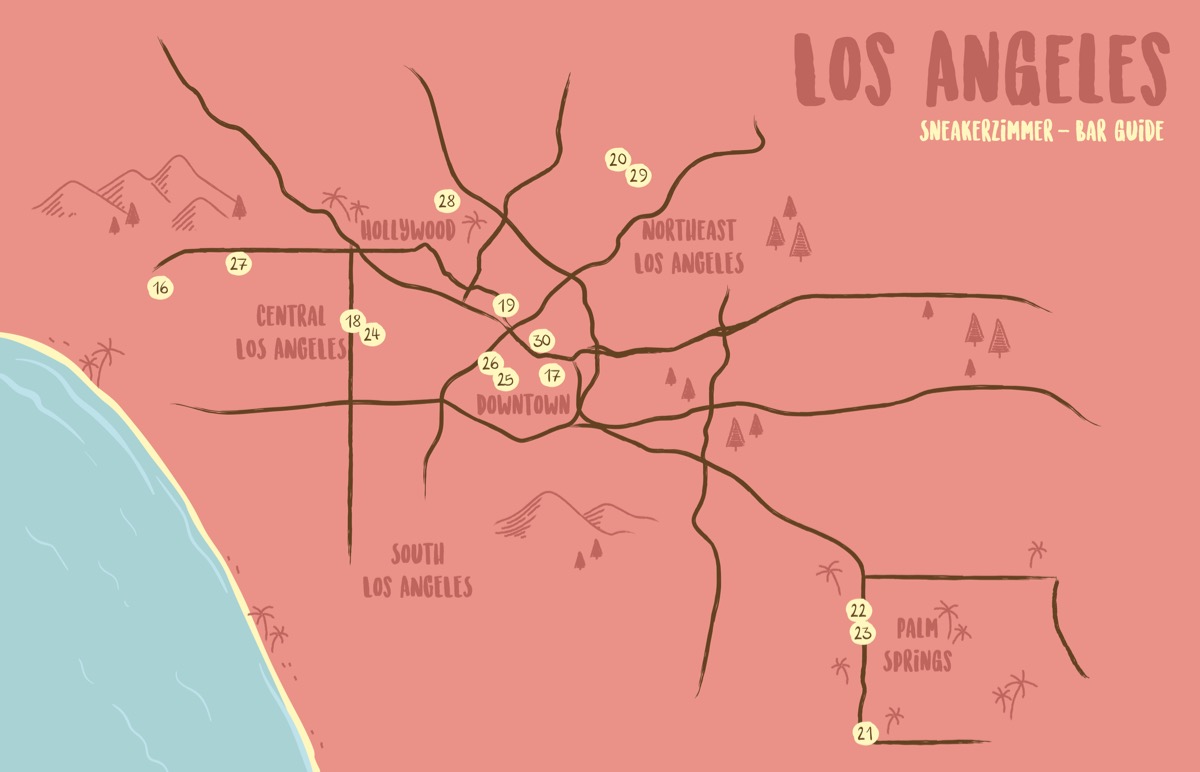 LA Landkarte